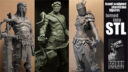 Scibor Hand Sculpted Figures Turned Into STL Kickstarter 1