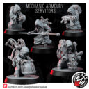 Wargame Exclusive Mechanic Armoury Servitors 2