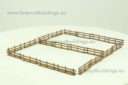 Lasercut Buildings Fences In Three Scales 1 100:15mm, 1 72 76:20mm, 1 56:28mm 1