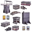 Mantic Games New Mombasa Terrain Set 1