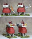 Khurasan Miniatures Classic Fantasy Men Of Darah Kamum Warbeasts