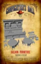 Knuckleduster Miniatures Saloon Furniture 1