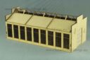 Lasercut Buldings Factory In 1 56:28mm Scale 1