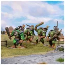 Mantic Kings Of War Halfling Forest Troll Gunners And Sergeant Preorder 2