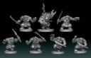 Puppetswar Orc Bushi Infantry Squad 4