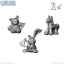 Bombshell Doom Bunny & Pals Set (3)