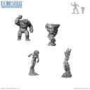 Bombshell Elementals Set (4)