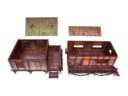 WW2 Pacific Jungle Huts (2) PREPAINTED 4