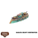 Warcradle Studios Dystopian Wars Empire Faction Battlefleet Starter (7)