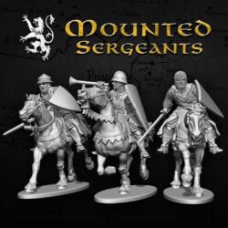 Victrix Miniatures Medieval Mounted Sergeants Preview