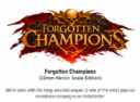 Forgotten Champions 32mm Kickstarter 2