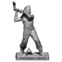 Mithril Miniatures MZ750 The Lord Of The Rings Easterling With Two Handed Axe UV Resin Figure 1