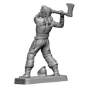 Mithril Miniatures MZ750 The Lord Of The Rings Easterling With Two Handed Axe UV Resin Figure 2