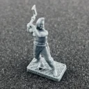 Mithril Miniatures MZ750 The Lord Of The Rings Easterling With Two Handed Axe UV Resin Figure 3