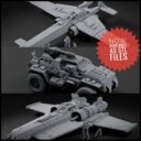 Mortian Aircraft Vehicle STLs 1