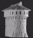 STL World Roman House Tower