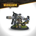 Warmachine Southern Kriels Kithguard Hailer