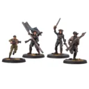 Fallout Miniatures Minutemen Officers 6