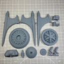 Bombshell Miniatures Scout Ship Kit 7
