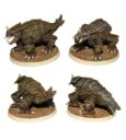 Terra Novan Fauna Set 3D Printed Resin Miniatures 5