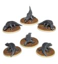 Terra Novan Fauna Set 3D Printed Resin Miniatures 6