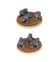 Terra Novan Fauna Set 3D Printed Resin Miniatures 8
